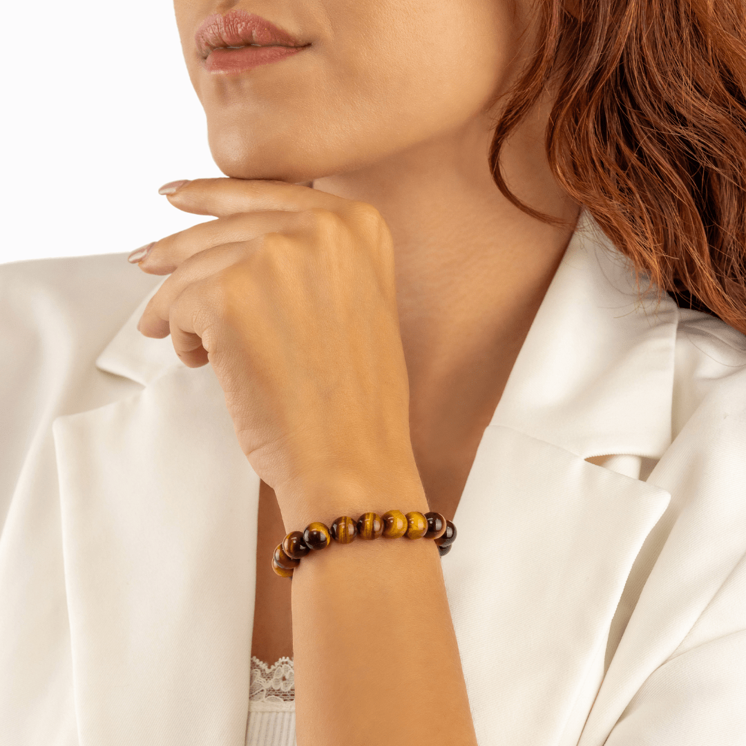 Bracelet en Oeil de Tigre naturel - offre flash de bienvenue