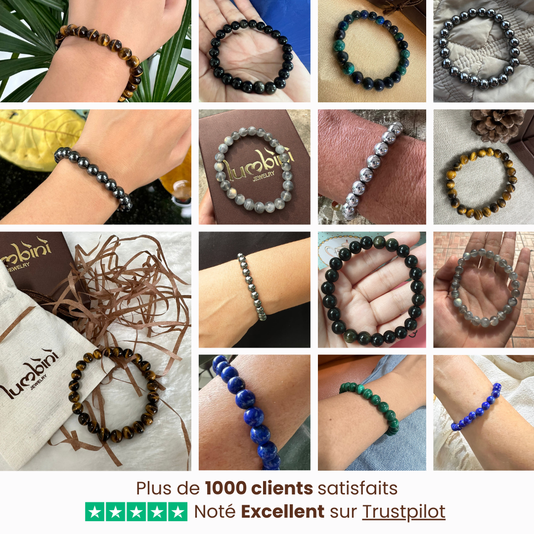 Collier en Péridot naturelle - Août (pierre brute)