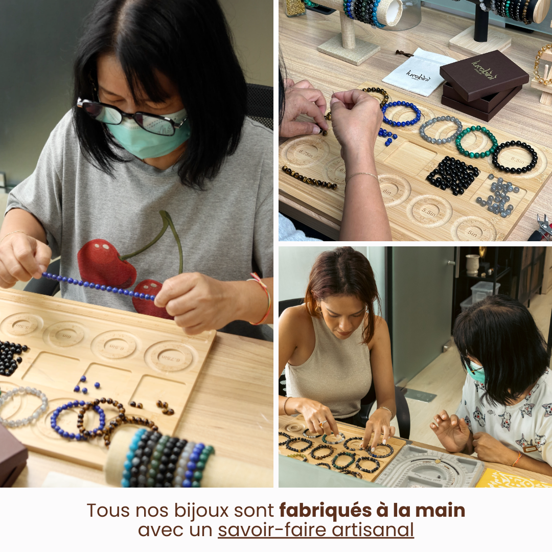 Bracelet de Vœu Sacré - Bénédiction Personnalisée