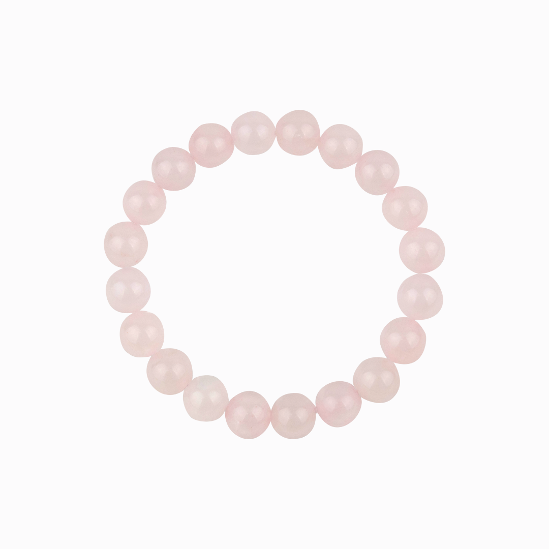Bracelet en Quartz rose naturelle - Offre fête des mères