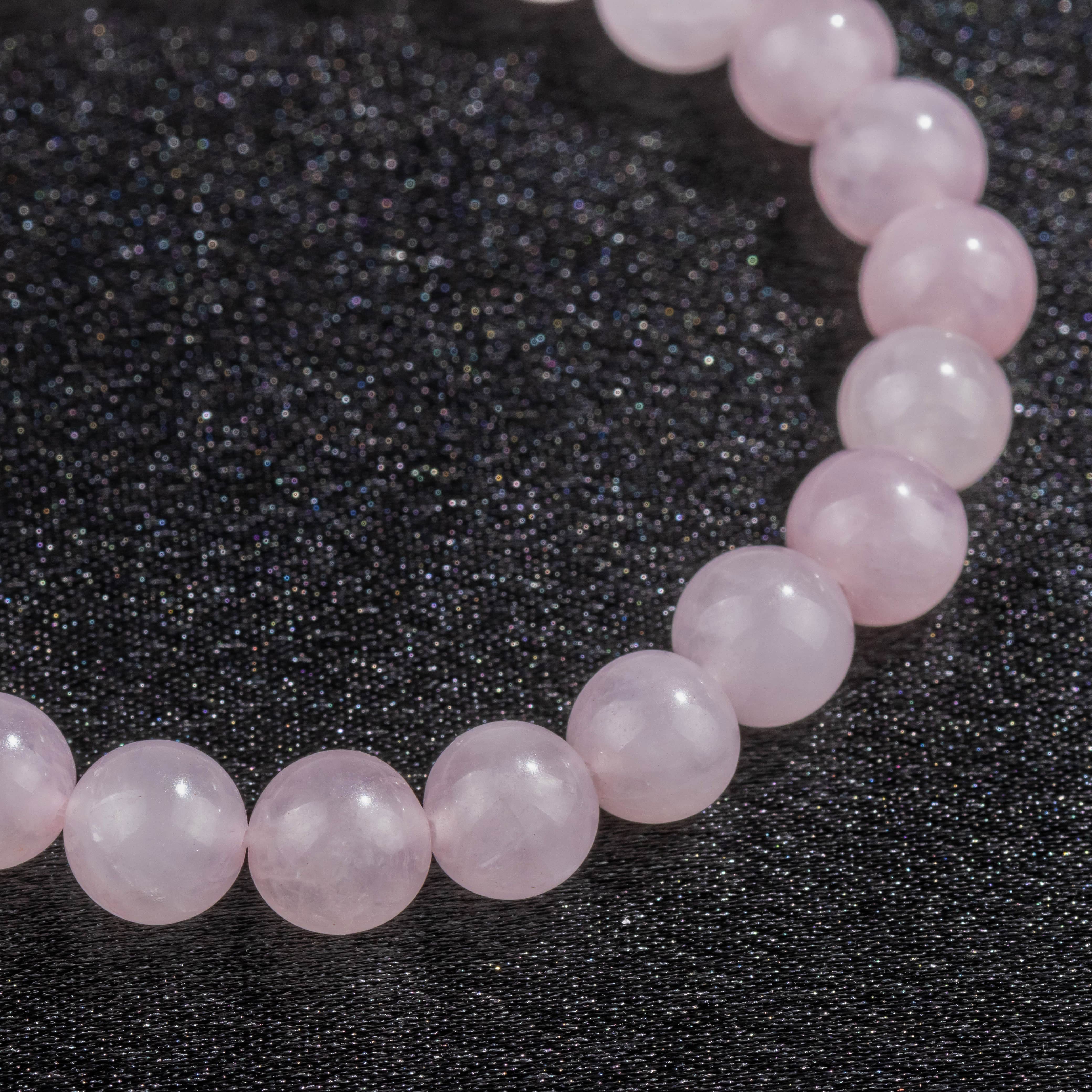 Bracelet en Quartz rose naturelle - Offre fête des mères