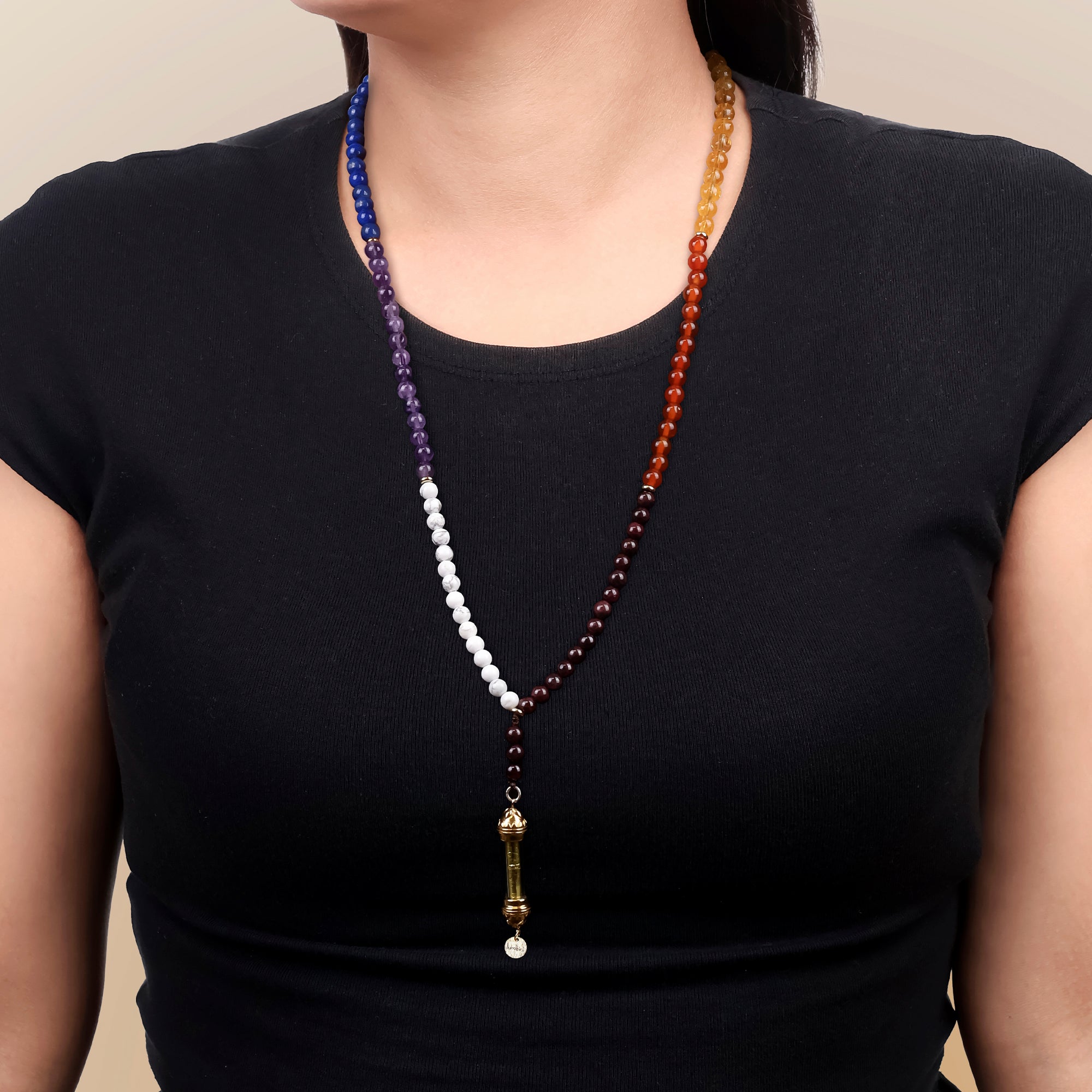 Mala 7 Chakras – Réalignement des centres énergétiques du corps