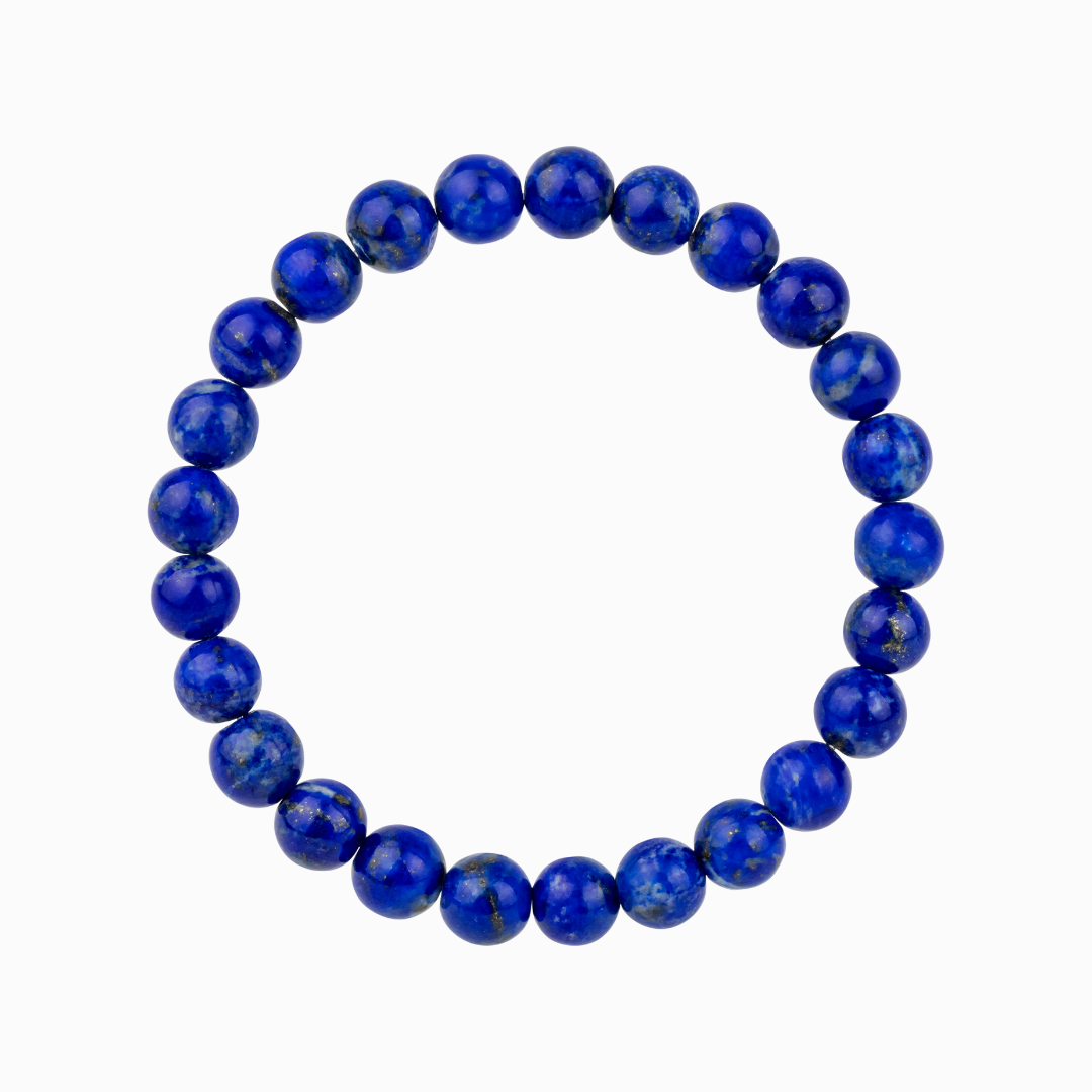 Bracelet en Lapis-Lazuli naturel - Qualité AAA (boules 8mm)